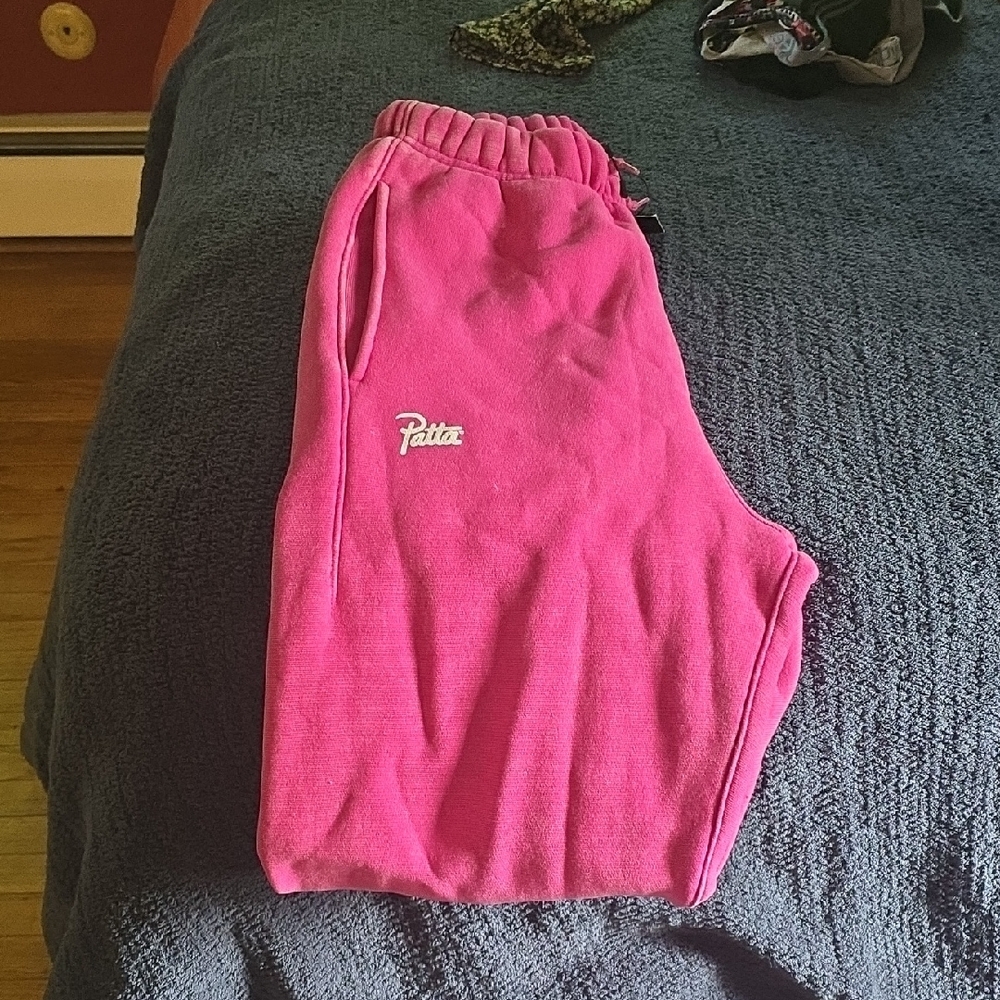 Patta  Pink Sweatpants matching Set Brand New